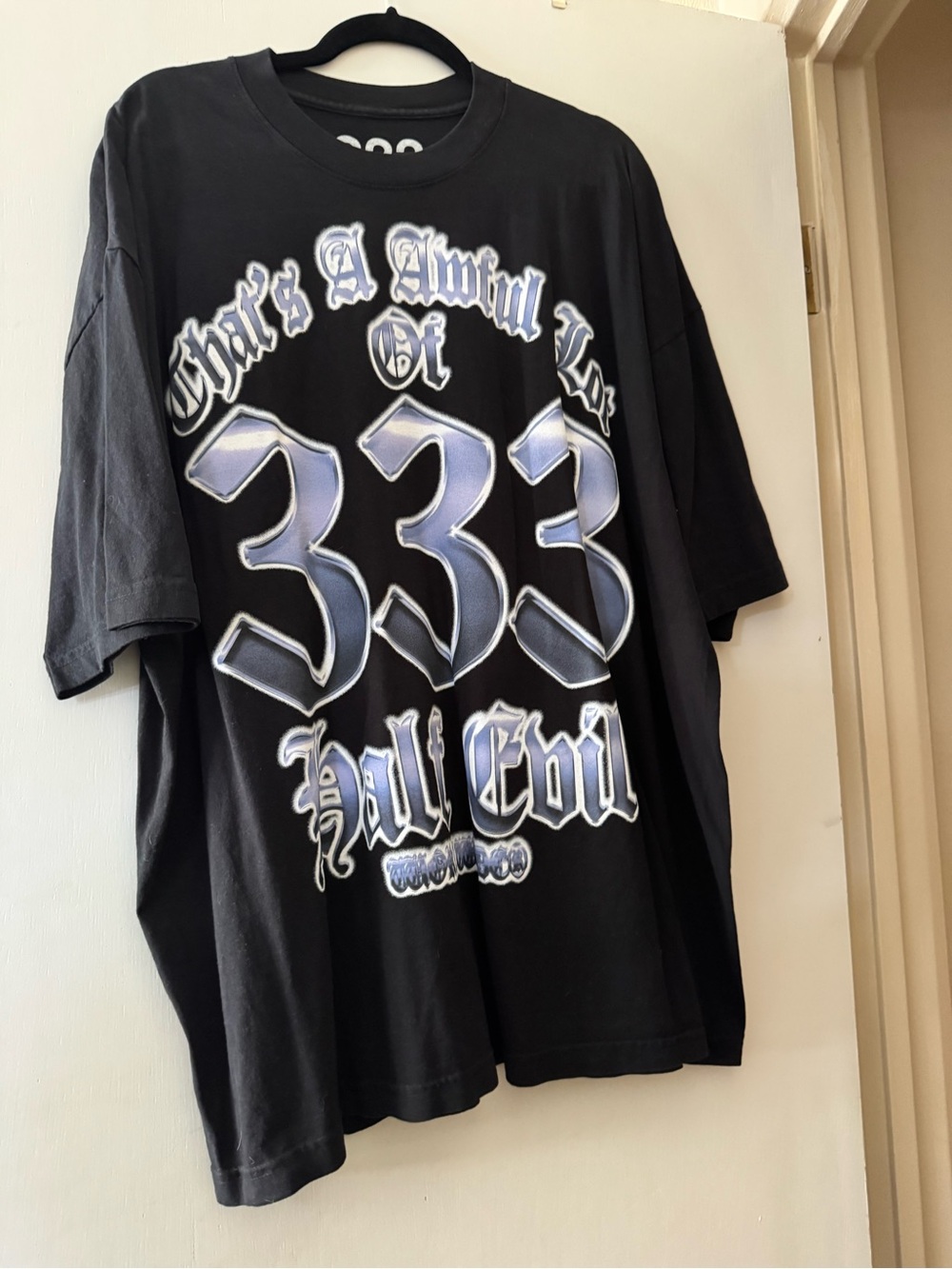 Black Half Evil + That’s a whole Lot of cough syrup collab Tee